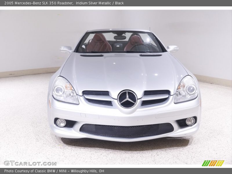 Iridium Silver Metallic / Black 2005 Mercedes-Benz SLK 350 Roadster