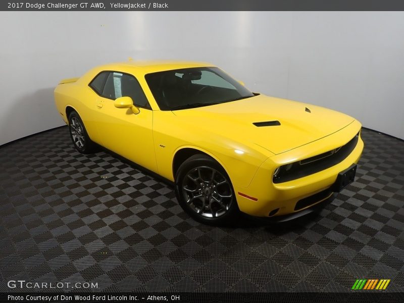 YellowJacket / Black 2017 Dodge Challenger GT AWD