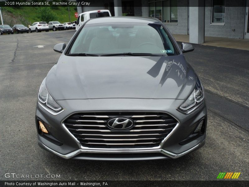 Machine Gray / Gray 2018 Hyundai Sonata SE