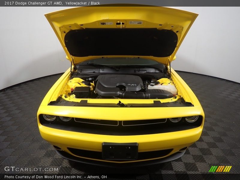 YellowJacket / Black 2017 Dodge Challenger GT AWD