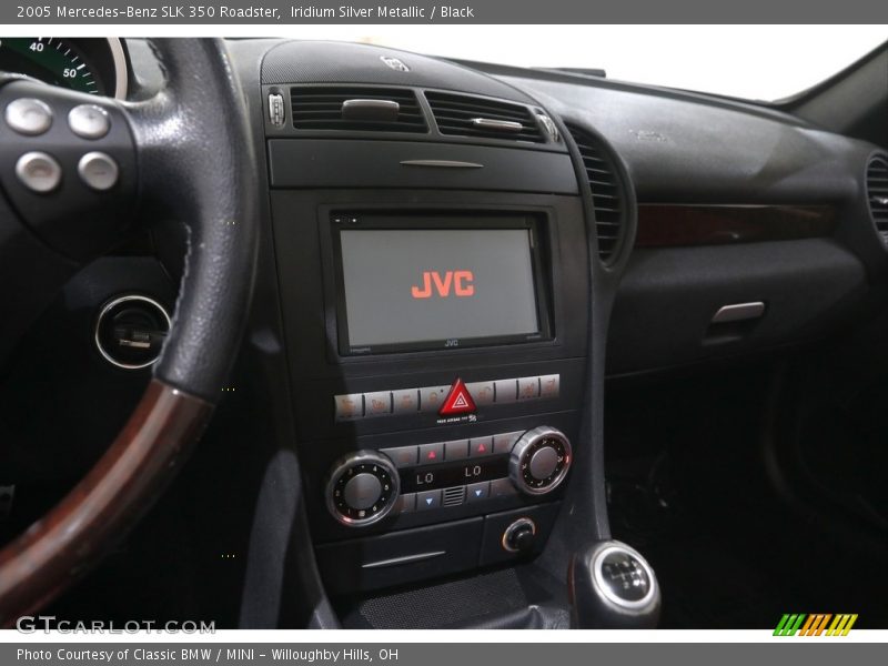 Iridium Silver Metallic / Black 2005 Mercedes-Benz SLK 350 Roadster