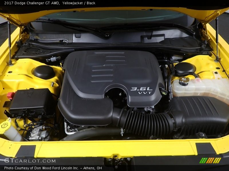 YellowJacket / Black 2017 Dodge Challenger GT AWD