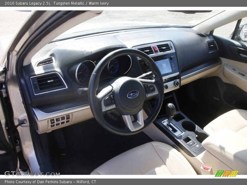 Tungsten Metallic / Warm Ivory 2016 Subaru Legacy 2.5i