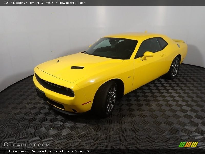 YellowJacket / Black 2017 Dodge Challenger GT AWD