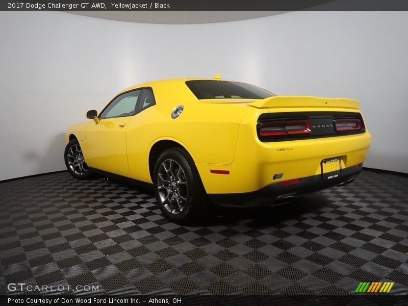 YellowJacket / Black 2017 Dodge Challenger GT AWD