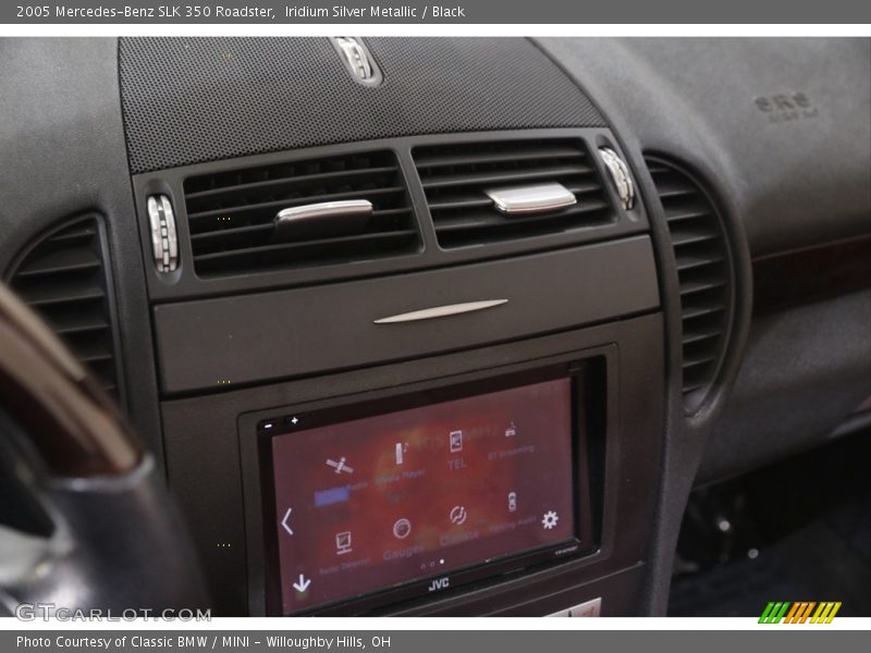 Iridium Silver Metallic / Black 2005 Mercedes-Benz SLK 350 Roadster