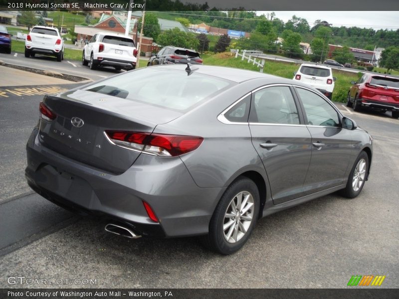 Machine Gray / Gray 2018 Hyundai Sonata SE