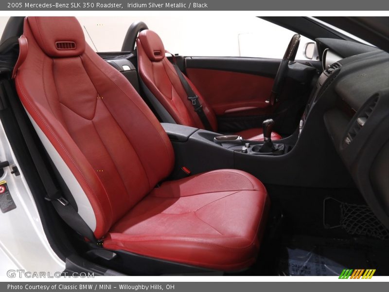 Iridium Silver Metallic / Black 2005 Mercedes-Benz SLK 350 Roadster