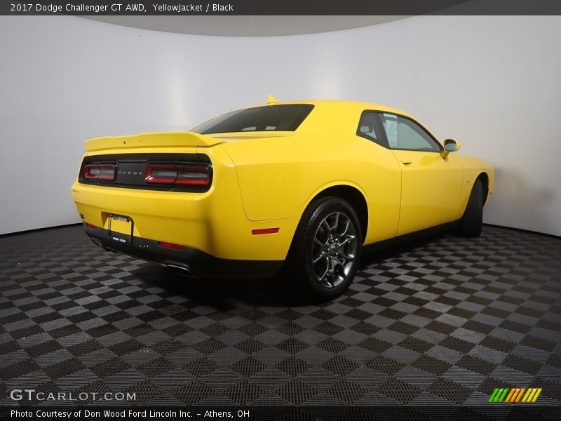 YellowJacket / Black 2017 Dodge Challenger GT AWD