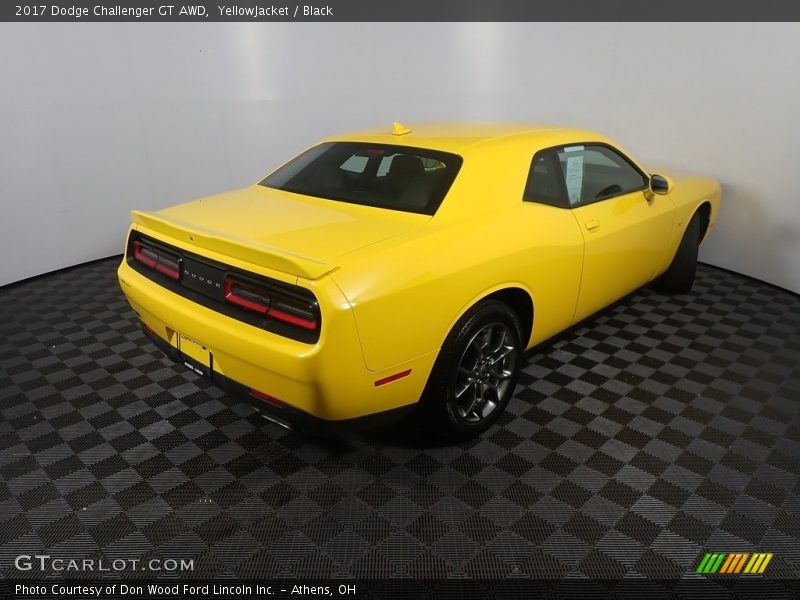 YellowJacket / Black 2017 Dodge Challenger GT AWD