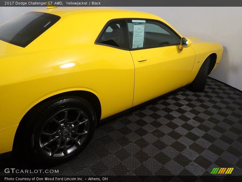 YellowJacket / Black 2017 Dodge Challenger GT AWD