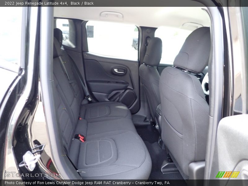 Rear Seat of 2022 Renegade Latitude 4x4