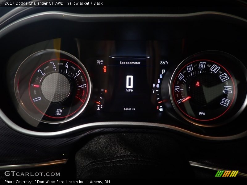 YellowJacket / Black 2017 Dodge Challenger GT AWD