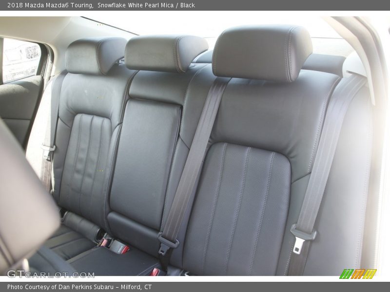 Snowflake White Pearl Mica / Black 2018 Mazda Mazda6 Touring