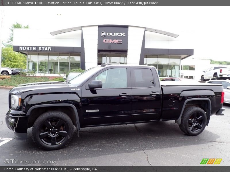 Onyx Black / Dark Ash/Jet Black 2017 GMC Sierra 1500 Elevation Edition Double Cab 4WD