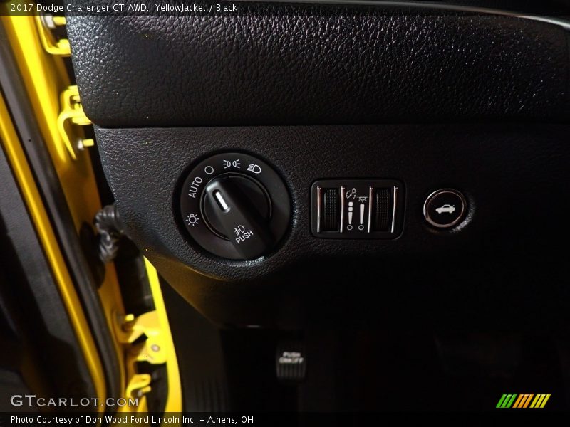 YellowJacket / Black 2017 Dodge Challenger GT AWD