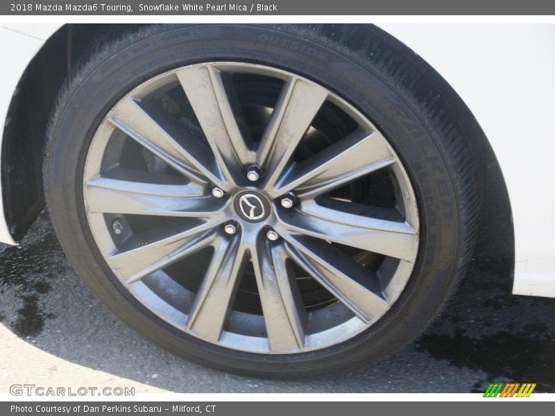 Snowflake White Pearl Mica / Black 2018 Mazda Mazda6 Touring