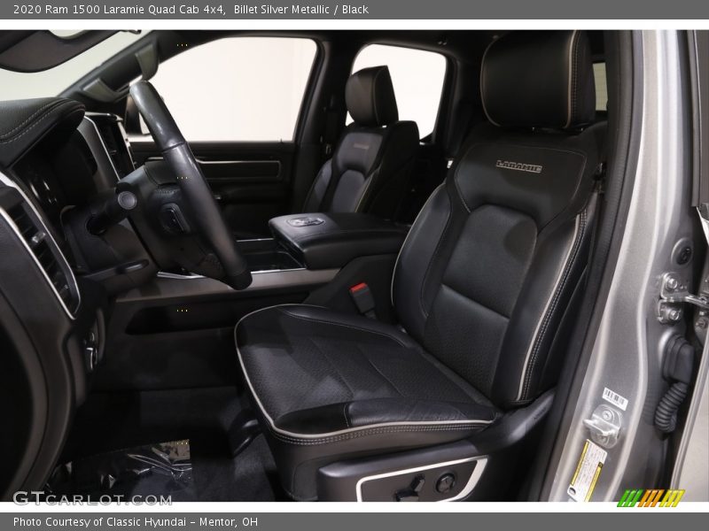 Billet Silver Metallic / Black 2020 Ram 1500 Laramie Quad Cab 4x4