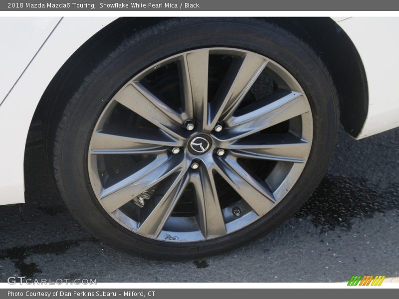Snowflake White Pearl Mica / Black 2018 Mazda Mazda6 Touring