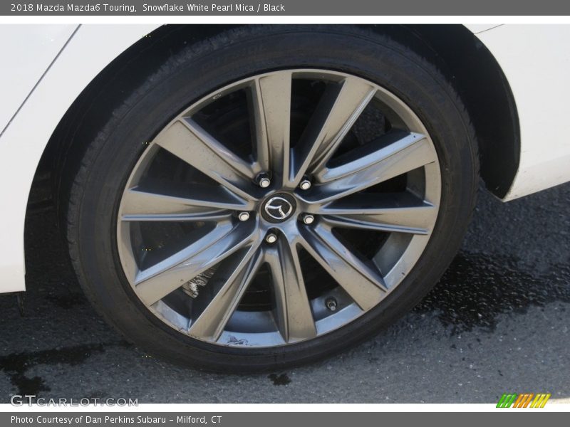 Snowflake White Pearl Mica / Black 2018 Mazda Mazda6 Touring