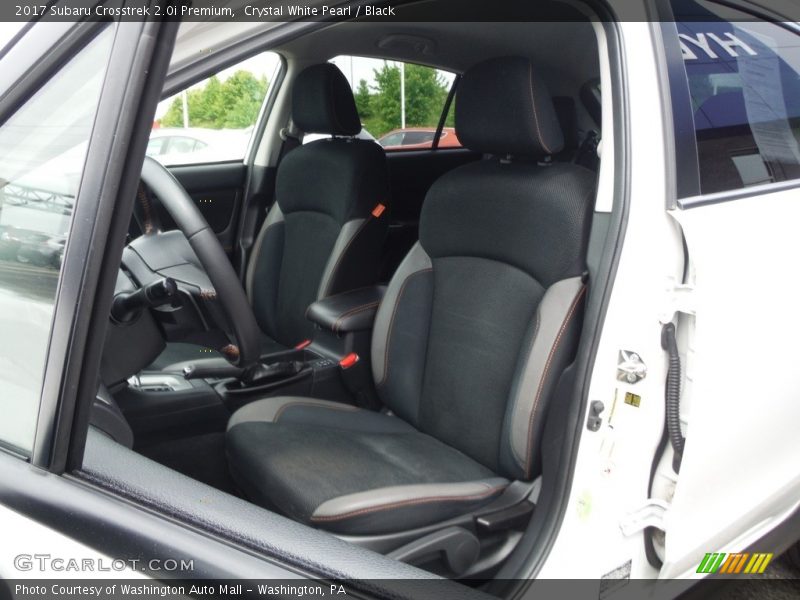 Crystal White Pearl / Black 2017 Subaru Crosstrek 2.0i Premium