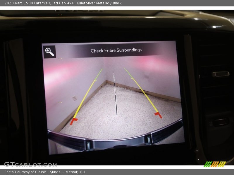 Billet Silver Metallic / Black 2020 Ram 1500 Laramie Quad Cab 4x4