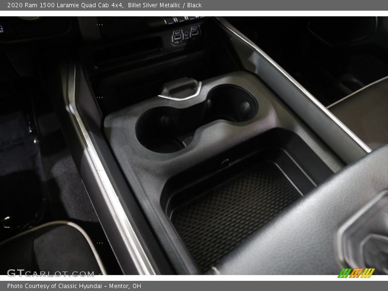 Billet Silver Metallic / Black 2020 Ram 1500 Laramie Quad Cab 4x4