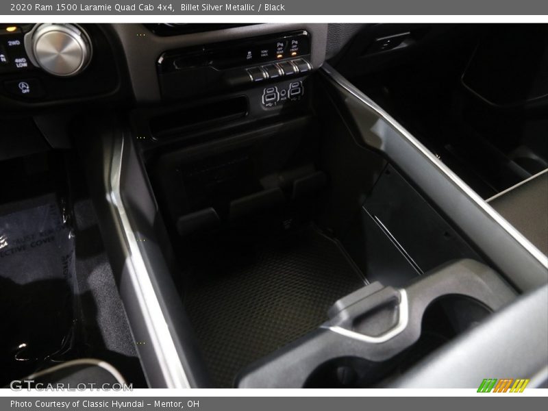 Billet Silver Metallic / Black 2020 Ram 1500 Laramie Quad Cab 4x4