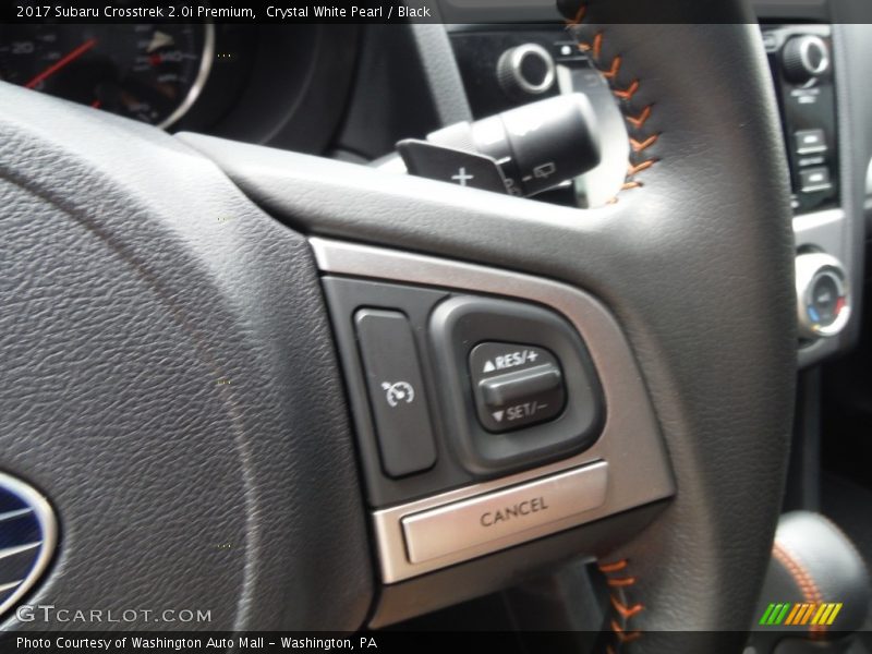 Crystal White Pearl / Black 2017 Subaru Crosstrek 2.0i Premium