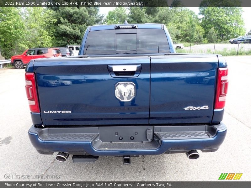 Patriot Blue Pearl / Indigo/Sea Salt 2022 Ram 1500 Limited Crew Cab 4x4