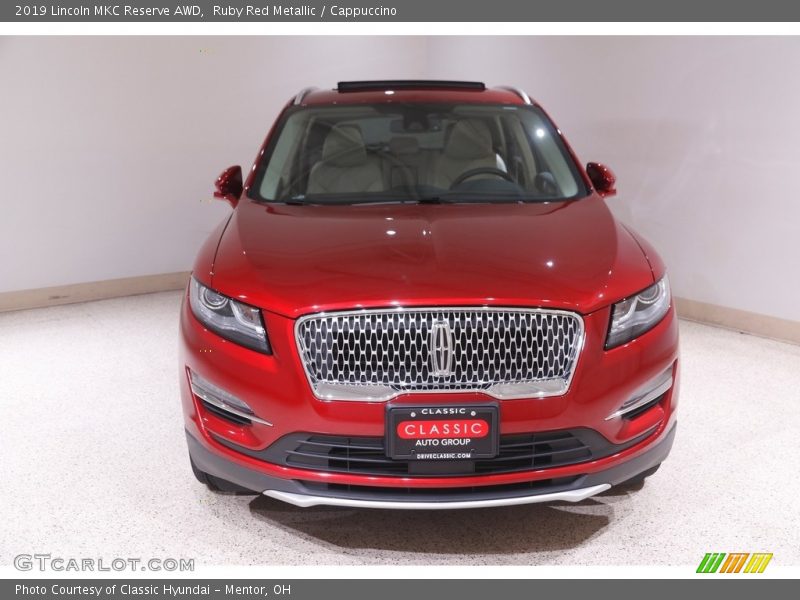 Ruby Red Metallic / Cappuccino 2019 Lincoln MKC Reserve AWD