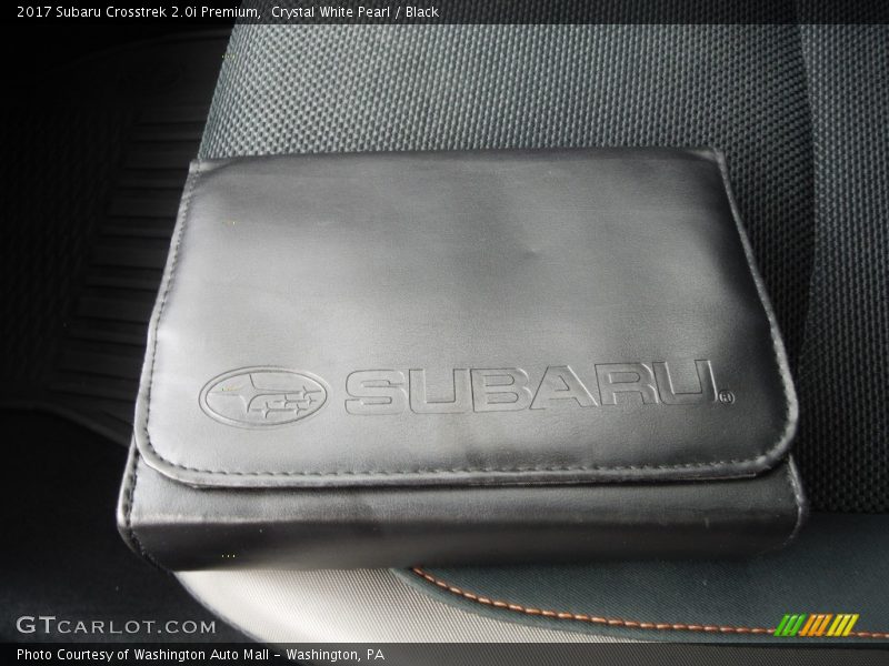Crystal White Pearl / Black 2017 Subaru Crosstrek 2.0i Premium