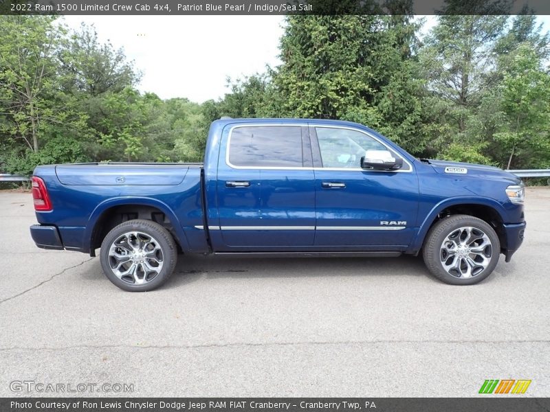  2022 1500 Limited Crew Cab 4x4 Patriot Blue Pearl