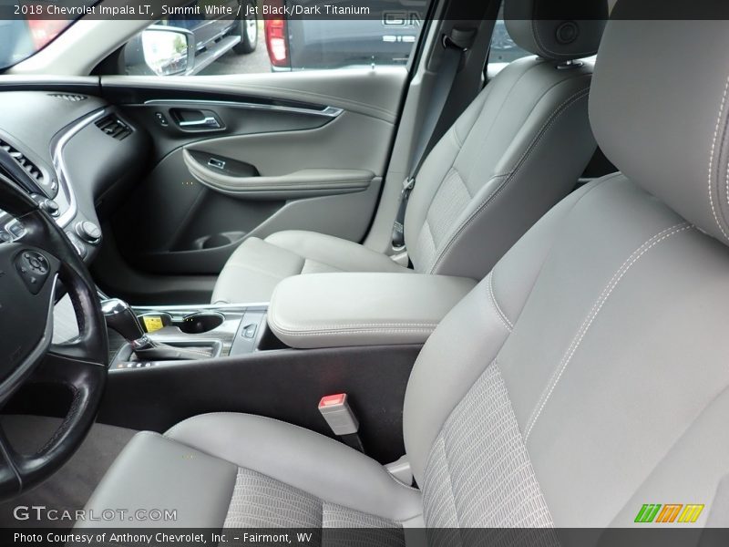 Summit White / Jet Black/Dark Titanium 2018 Chevrolet Impala LT
