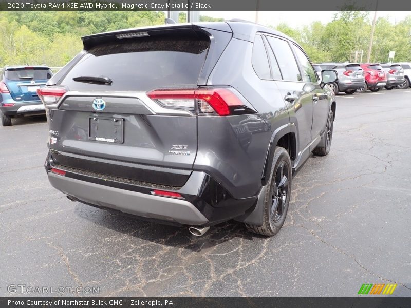 Magnetic Gray Metallic / Black 2020 Toyota RAV4 XSE AWD Hybrid