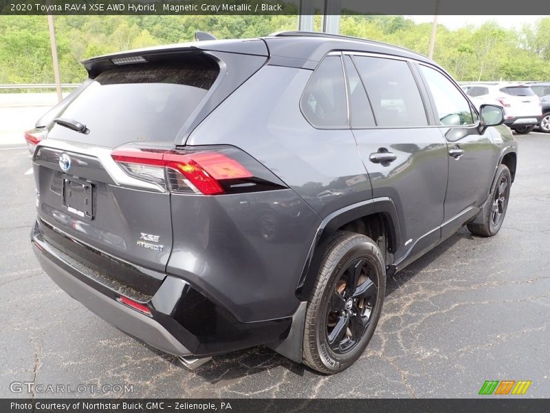 Magnetic Gray Metallic / Black 2020 Toyota RAV4 XSE AWD Hybrid