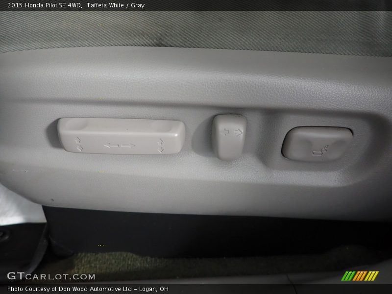 Taffeta White / Gray 2015 Honda Pilot SE 4WD