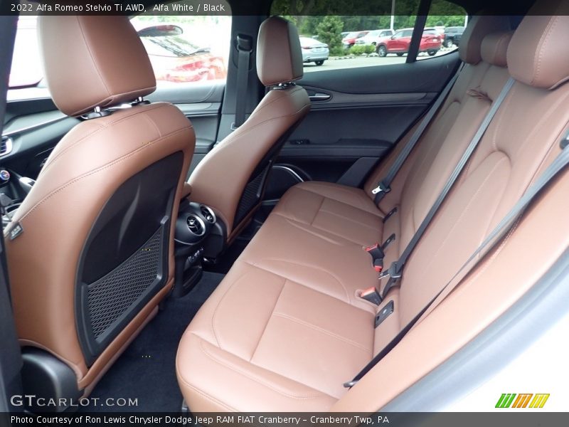 Rear Seat of 2022 Stelvio Ti AWD