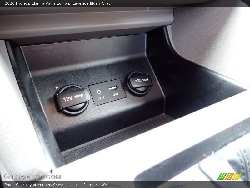 Lakeside Blue / Gray 2020 Hyundai Elantra Value Edition