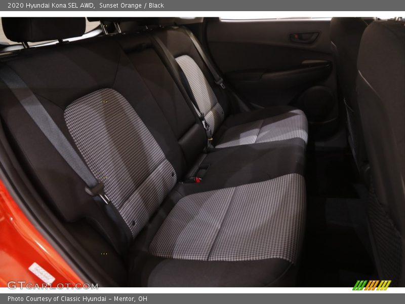 Sunset Orange / Black 2020 Hyundai Kona SEL AWD