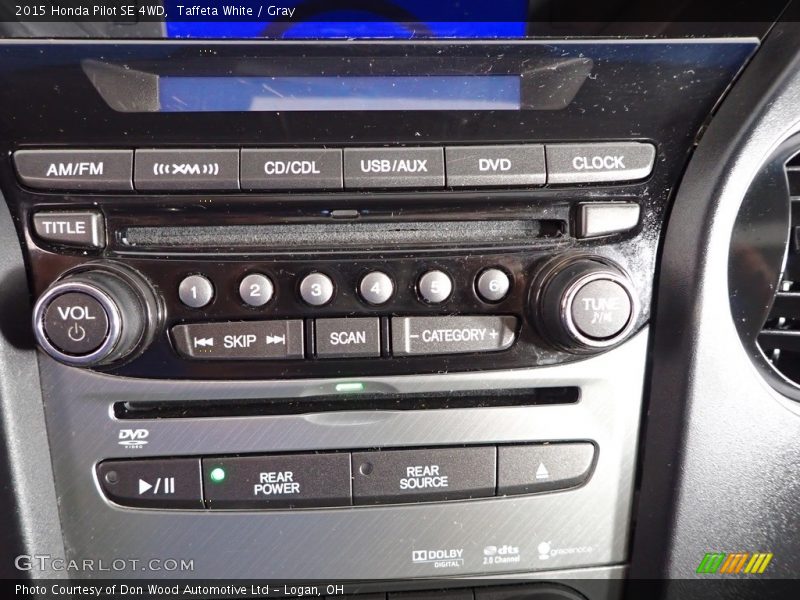 Controls of 2015 Pilot SE 4WD