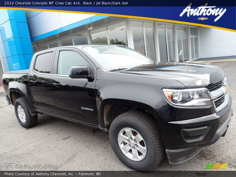 Black / Jet Black/Dark Ash 2019 Chevrolet Colorado WT Crew Cab 4x4