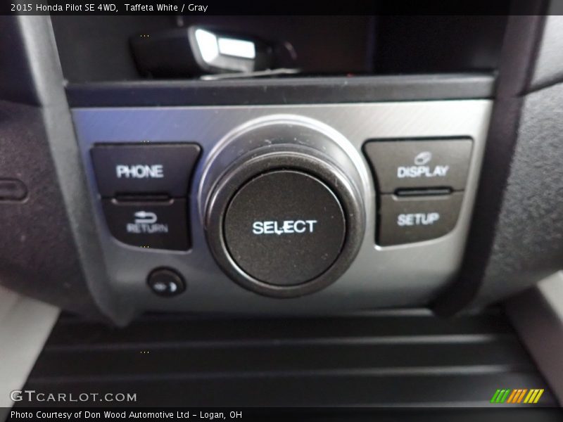 Taffeta White / Gray 2015 Honda Pilot SE 4WD