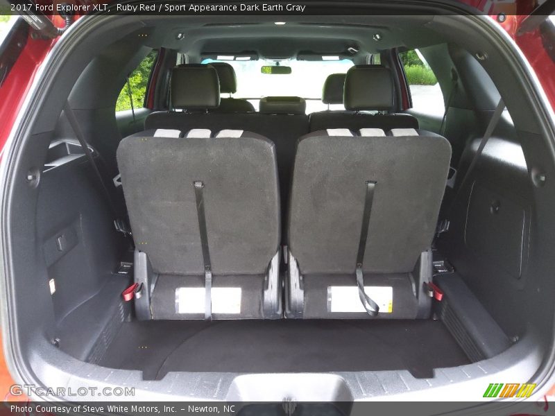 Ruby Red / Sport Appearance Dark Earth Gray 2017 Ford Explorer XLT