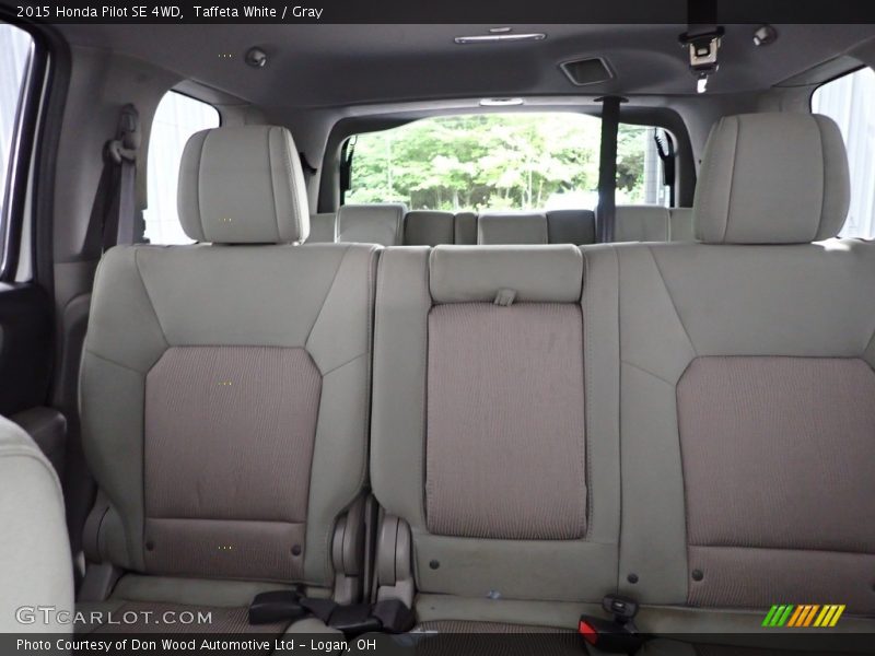 Taffeta White / Gray 2015 Honda Pilot SE 4WD