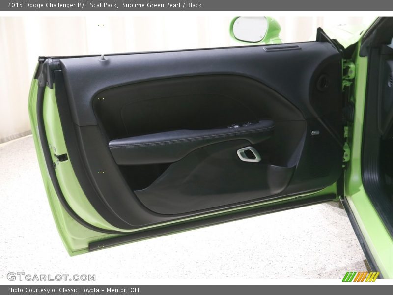 Sublime Green Pearl / Black 2015 Dodge Challenger R/T Scat Pack