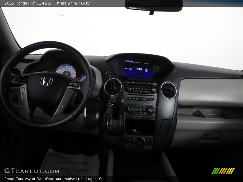 Taffeta White / Gray 2015 Honda Pilot SE 4WD