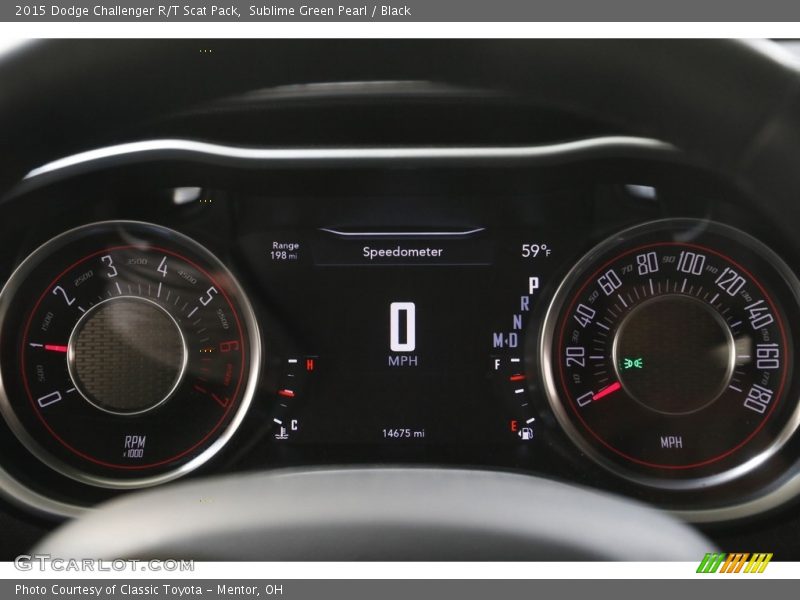  2015 Challenger R/T Scat Pack R/T Scat Pack Gauges