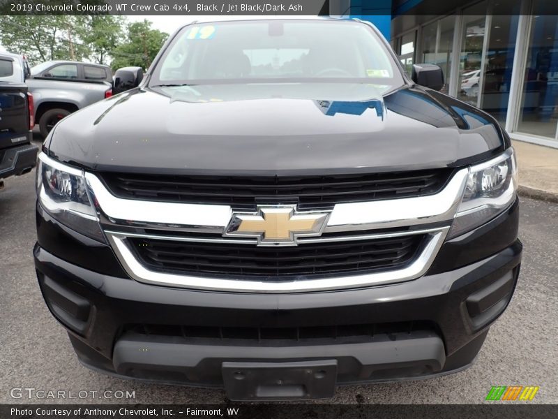 Black / Jet Black/Dark Ash 2019 Chevrolet Colorado WT Crew Cab 4x4