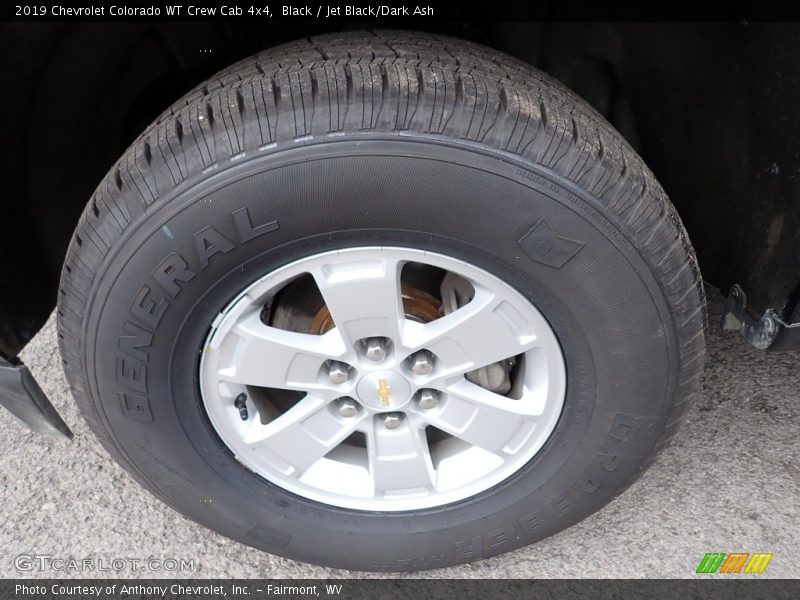 Black / Jet Black/Dark Ash 2019 Chevrolet Colorado WT Crew Cab 4x4